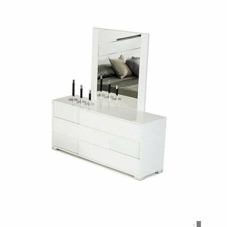 Homeroots Italian Modern Dresser - White 282546
